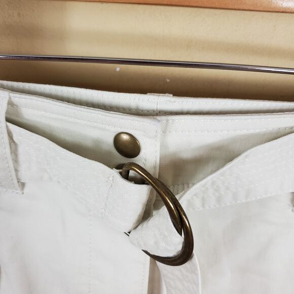 J. Crew Belted military Pant in Natural Size 0 - Picture 9 of 12
